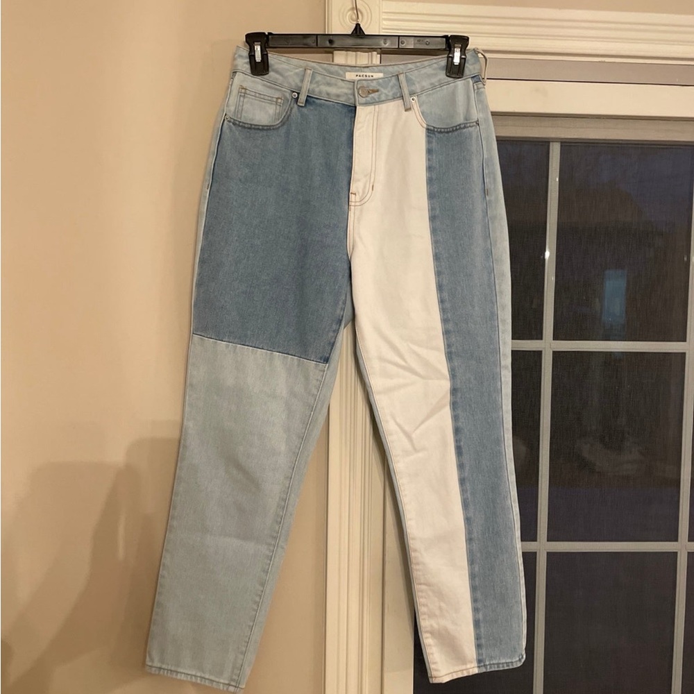 Pacsun Color Block Jeans